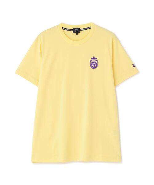 PEARLY GATES(パーリーゲイツ)の「【PEARLY GATES】40/2天竺グレース加工半袖Tシャツ(Tシャツ/カットソー・メンズ・ホワイト/ネイビー/イエロー・MEDIUM/LARGE/X-LARGE)」の20枚目の写真