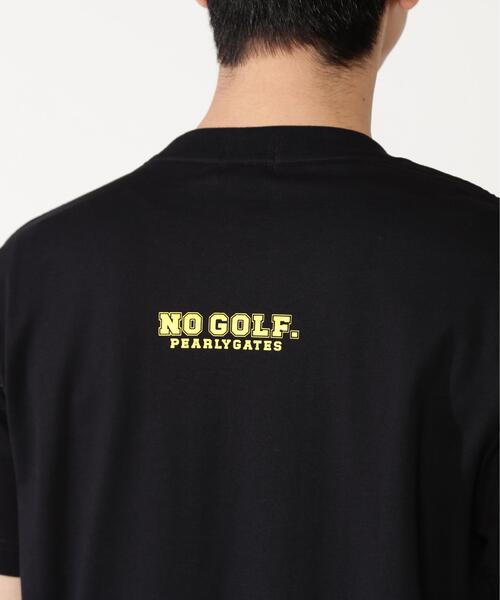 PEARLY GATES(パーリーゲイツ)の「【PEARLY GATES】40/2天竺グレース加工半袖Tシャツ(Tシャツ/カットソー・メンズ・ホワイト/ネイビー/イエロー・MEDIUM/LARGE/X-LARGE)」の8枚目の写真