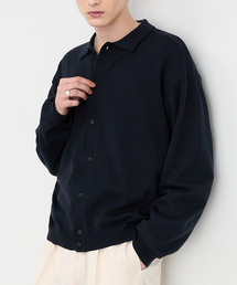 CIYOT（シヨウト）の「【CIYOT】ミラノリブ ニットポロカーディガン<マシンウォッシャブル>（カーディガン/ボレロ）」