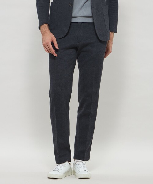 MACKINTOSH LONDON(マッキントッシュ ロンドン)の「【WEB・一部店舗限定】【FLEX JERSEY】ホップサックジャージーセットアップパンツ(その他パンツ・メンズ・ダークネイビー/ダークブラウン・86/82/90)」の1枚目の写真
