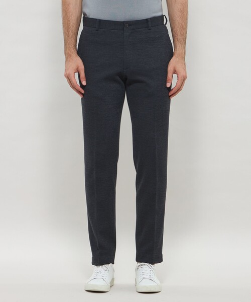MACKINTOSH LONDON(マッキントッシュ ロンドン)の「【WEB・一部店舗限定】【FLEX JERSEY】ホップサックジャージーセットアップパンツ(その他パンツ・メンズ・ダークネイビー/ダークブラウン・86/82/90)」の4枚目の写真