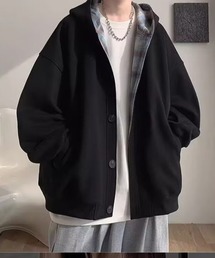 KELVIN（ケルヴァン）の「Soft Knit Hood Jacket ソフトニットフードジャケット（ブルゾン）」