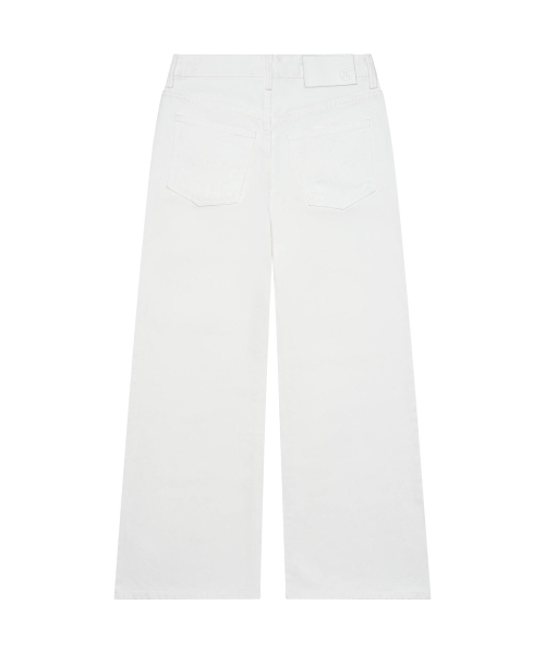REEMNIK（リームニック）の「RIVETTE DRIFT WIDE DENIM PANTS [O-WHITE]（デニムパンツ・レディース・ホワイト・LARGE/MEDIUM/SMALL）」の8枚目の写真
