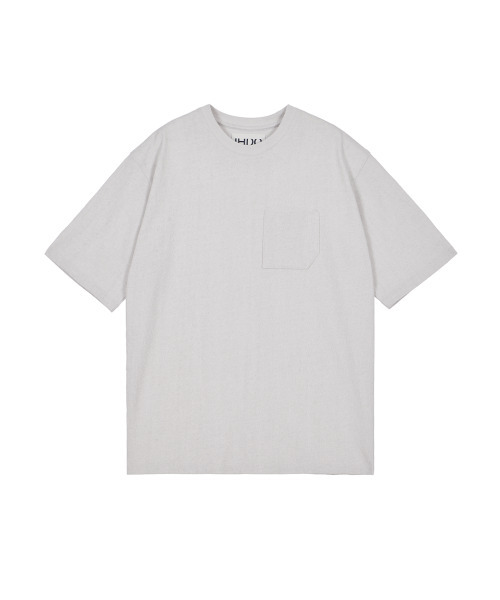 IHDO(アヒドゥ)の「ピグメントマスター ヘビーポケットTシャツ_ライトグレー(Tシャツ/カットソー・メンズ・その他・FREE)」の4枚目の写真