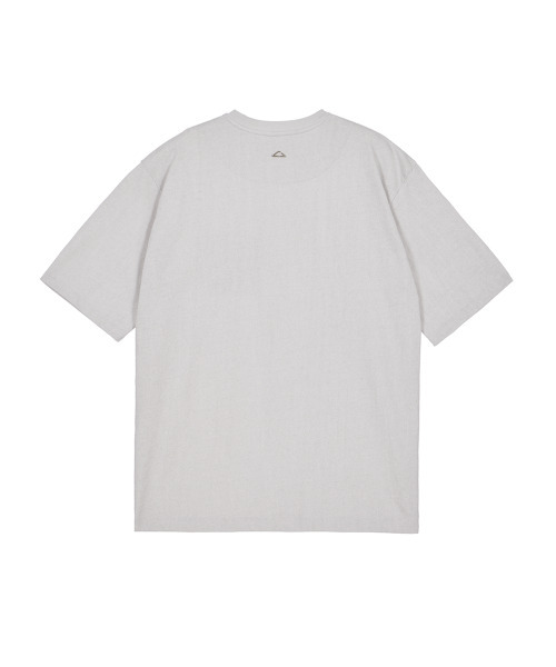 IHDO(アヒドゥ)の「ピグメントマスター ヘビーポケットTシャツ_ライトグレー(Tシャツ/カットソー・メンズ・その他・FREE)」の5枚目の写真