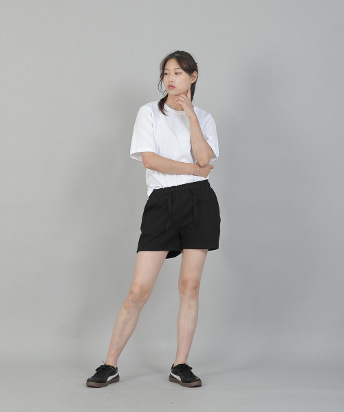 SAINTCREW(セントクルー)の「ミニマルコアポイントバンドショートパンツ CBW-386 ブラックブラック(その他パンツ・レディース・その他・フリー)」の6枚目の写真