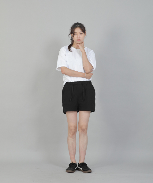 SAINTCREW(セントクルー)の「ミニマルコアポイントバンドショートパンツ CBW-386 ブラックブラック(その他パンツ・レディース・その他・フリー)」の7枚目の写真