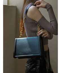 SEMICODE（セミコード）の「acode mid bag - line black（トートバッグ）」