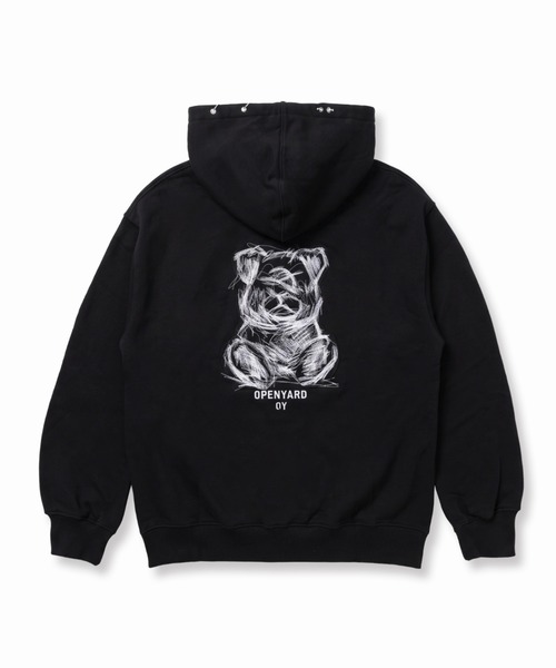 OY(オーワイ)の「『OY/オーワイ』PIERCE STITCH ODOLLY HOODIE ZIP UP/ピアスステッチオードリーパーカー(パーカー・レディース・グレー/ブラック・FREE)」の22枚目の写真