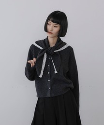 スカーフSETカーディガン 1063644