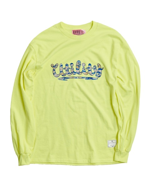 EFFECTEN(エフェクテン)の「【EFFECTEN】Tiger camo basic logo L/S Tee(Tシャツ/カットソー・メンズ・ブラック/アッシュグレー/イエロー系その他・X-LARGE/LARGE/MEDIUM)」の4枚目の写真