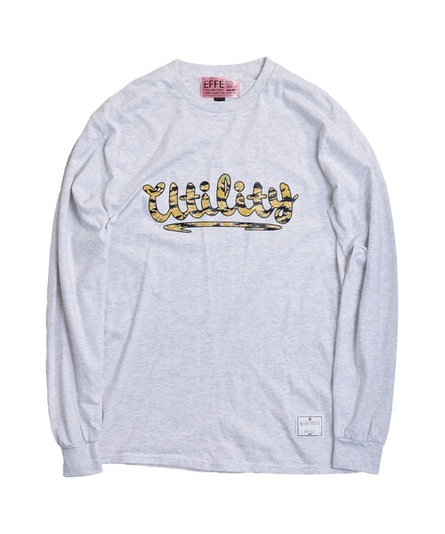 EFFECTEN(エフェクテン)の「【EFFECTEN】Tiger camo basic logo L/S Tee(Tシャツ/カットソー・メンズ・ブラック/アッシュグレー/イエロー系その他・X-LARGE/LARGE/MEDIUM)」の5枚目の写真