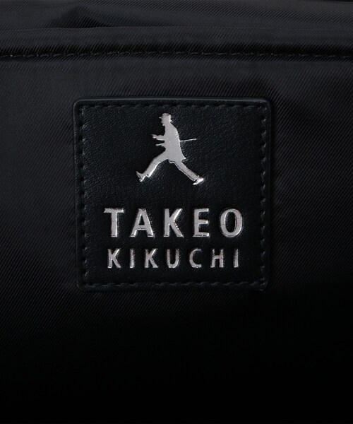TAKEO KIKUCHI(タケオキクチ)の「【BOWLER HAT LABEL】クラシックバックバック(バックパック/リュック・メンズ・ブラック・00)」の12枚目の写真