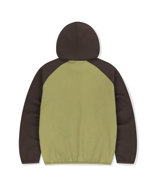 SUNLOVE（サンラブ）の「Aero Waffle Hoodie（スウェット・レディース・レッド/ミント/ブラック/オリーブ・S/M/L）」の20枚目の写真