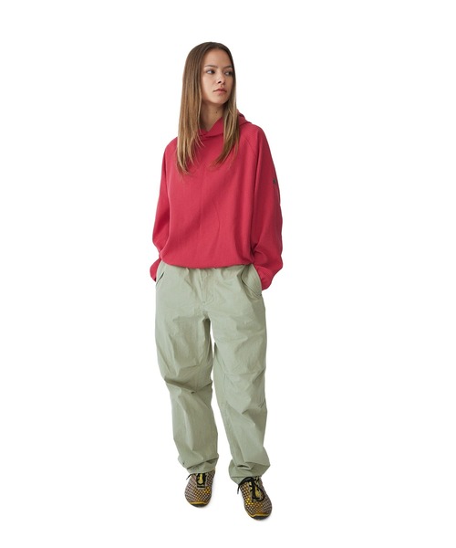 SUNLOVE（サンラブ）の「Aero Waffle Hoodie（スウェット・レディース・レッド/ミント/ブラック/オリーブ・S/M/L）」の10枚目の写真
