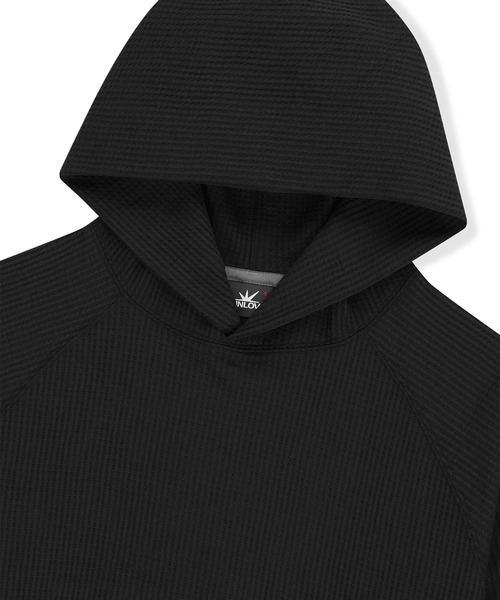 SUNLOVE（サンラブ）の「Aero Waffle Hoodie（スウェット・レディース・レッド/ミント/ブラック/オリーブ・S/M/L）」の13枚目の写真