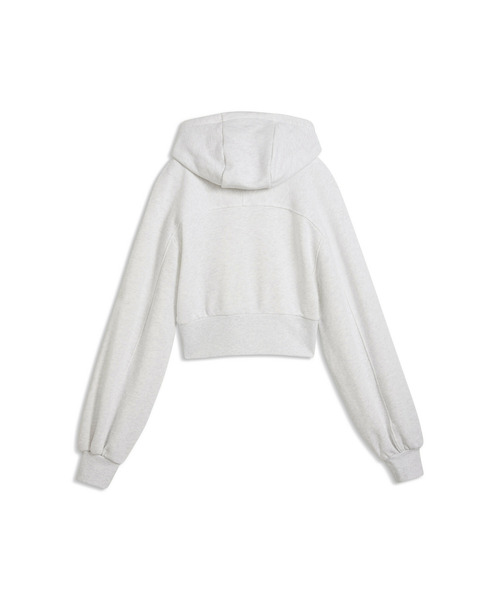 PUMA（プーマ）の「PUMA プーマ ウィメンズ ESS クロップド バルーン スリーブ フーディ TR（パーカー・レディース・ホワイト系その他5/ブラック・LARGE/SMALL/MEDIUM）」の6枚目の写真