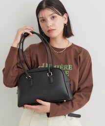 ロングハンドルボストンバッグ
