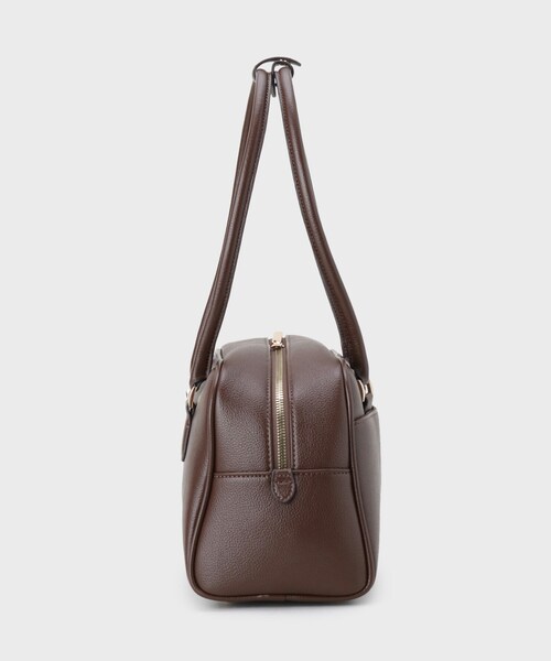 THE SHOP TK (ザ ショップ ティーケー )の「ロングハンドルボストンバッグ(ボストンバッグ・レディース・サンドベージュ/ブラック/ダークブラウン・00)」の13枚目の写真