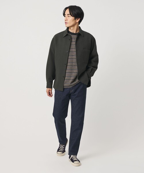 BEAUTY&YOUTH UNITED ARROWS(ビューティーアンドユースユナイテッドアローズ)の「L∞Plus シェービング 5ポケット デニム NO.3(デニムパンツ・メンズ・コバルトブルー/ブラック/ネイビー・32inch/28inch/34inch/30inch)」の5枚目の写真