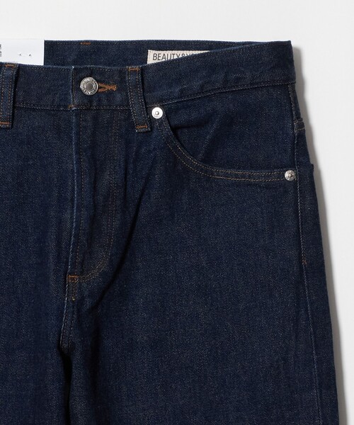 BEAUTY&YOUTH UNITED ARROWS(ビューティーアンドユースユナイテッドアローズ)の「L∞Plus シェービング 5ポケット デニム NO.3(デニムパンツ・メンズ・コバルトブルー/ブラック/ネイビー・32inch/28inch/34inch/30inch)」の14枚目の写真