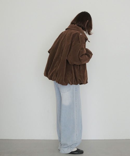 cheriella(シェリエラ)の「【cheriella】スエードオーバーブルゾン SUEDE OVER BLOUSON(ブルゾン・レディース・ライトブラウン/ブラウン・FREE)」の12枚目の写真
