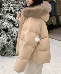 ショート丈 中綿ブルゾン