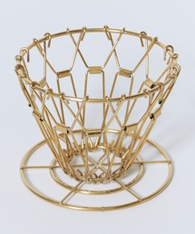 ROOPTOKYO（ループトウキョウ）の「KIKKERLAND/キッカーランド BARSS COLLAPSIBLE COFFEE DRIPPER ブラス 折り畳み式 コーヒードリッパー 真鍮 コンパクト 持ち運び ワイヤー メンズ レディース 2026年 秋 秋服 冬 冬服（キッチンツール）」