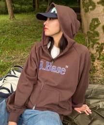BROKEN BASE（ブロークンベース）の「B.Base Assort Zigzag Patchwork Double-Zip Hoodie / B.Base アソートジグザグパッチワークダブルジップフーディー（パーカー）」