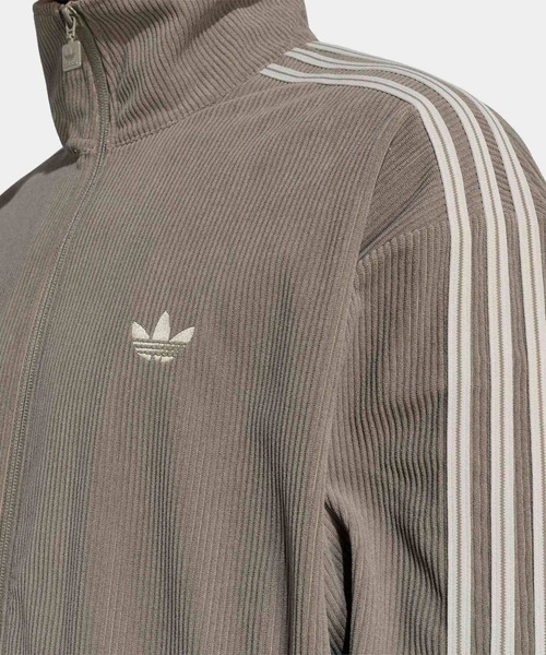 adidas(アディダス)の「ファイヤーバード コーデュロイ トラックトップ(ジャージ) / トラックジャケット / アディダスオリジナルス adidas Originals(ジャージ・メンズ・ブラウン・XX-LARGE/X-SMALL/SMALL/X-LARGE/LARGE/MEDIUM/3XL)」の3枚目の写真