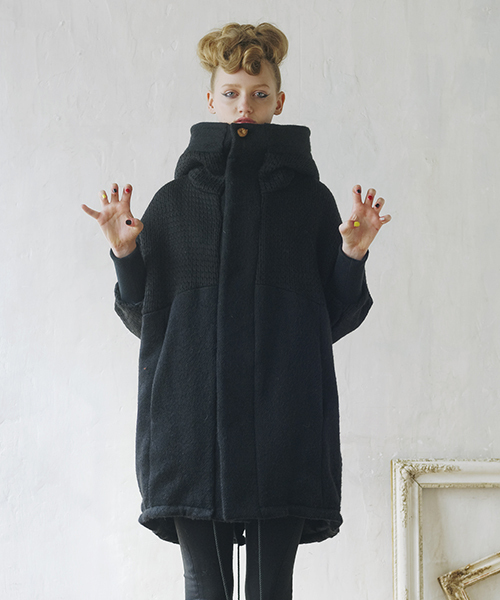 Bedsidedrama ベットサイドドラマ の 16秋冬 ビッグフードウィッチコート モッズコート Wear
