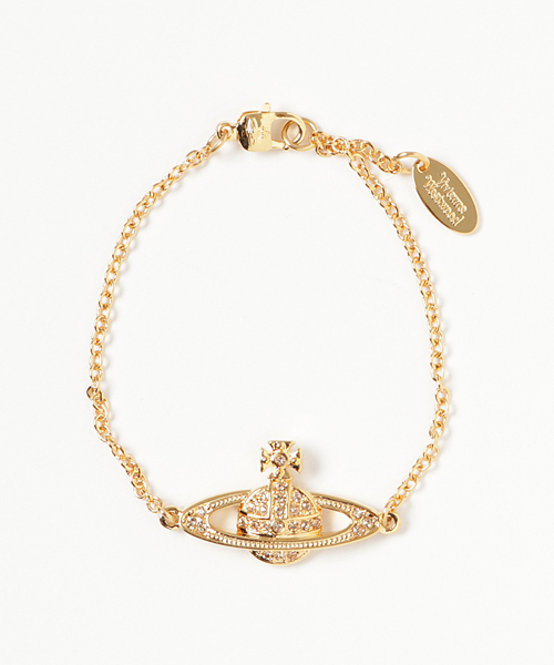 Vivienne Westwood(ヴィヴィアンウエストウッド)の「MINI BAS RELIEF BRACELETCHAIN(ブレスレット・レディース・シルバー/ゴールド系その他/ブラック/ピンクゴールド/パープル/GOLD /シルバー系その他2/ゴールド系その他2/ピンク/ブルー系その他/シルバー系1/シルバー系その他/ピンク系その他・FREE)」の11枚目の写真