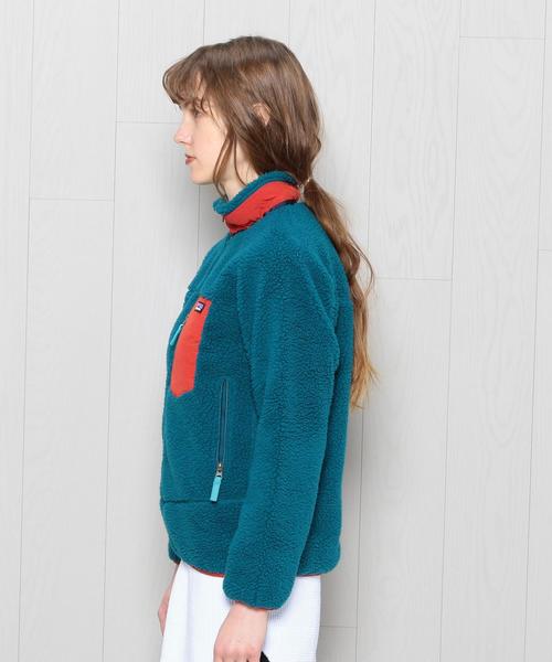 patagonia(パタゴニア)の「<patagonia>Boys RETRO X JACKET/ジャケット.(その他アウター・レディース・オフホワイト/ネイビー・X-LARGE/XX-LARGE)」の4枚目の写真