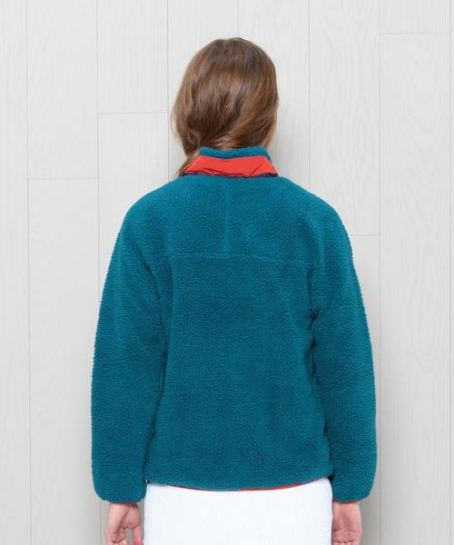patagonia(パタゴニア)の「<patagonia>Boys RETRO X JACKET/ジャケット.(その他アウター・レディース・オフホワイト/ネイビー・X-LARGE/XX-LARGE)」の5枚目の写真
