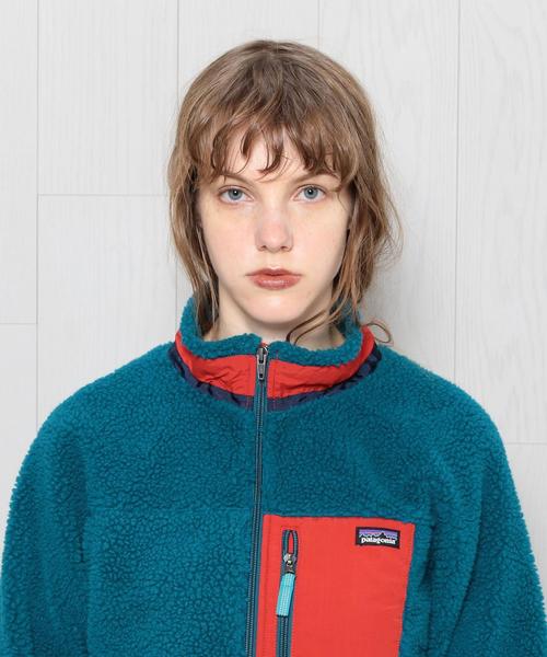 patagonia(パタゴニア)の「<patagonia>Boys RETRO X JACKET/ジャケット.(その他アウター・レディース・オフホワイト/ネイビー・X-LARGE/XX-LARGE)」の6枚目の写真
