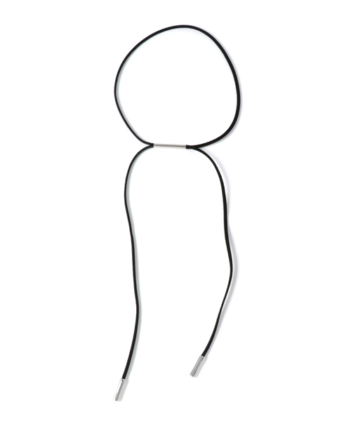 SLY(スライ)の「SIMPLY LARIAT N/C(ネックレス・レディース・ブラック/ブラウン/ホワイト・FREE)」の1枚目の写真