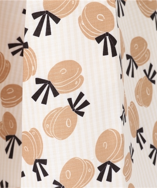 MERLOT（メルロー）の「カスタネット柄スモックワンピース9047（ワンピース・レディース・ベージュ/グリーン/ブルー・FREE）」の16枚目の写真