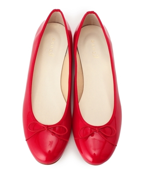 grove(グローブ)の「◆ふわっと包まれる、やわここちバレエシューズ(パンプス・レディース・ブラック/シルバー/レッド/ネイビー・40/45/25/35/30)」の7枚目の写真