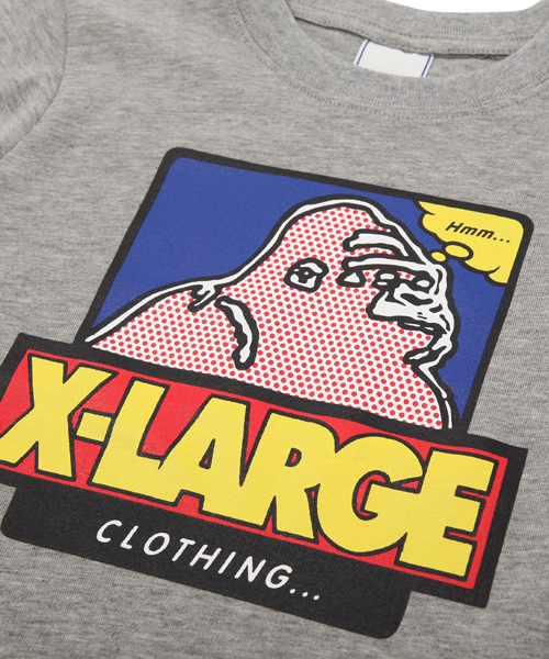 XLARGE KIDS（エクストララージキッズ）の「L/S TEE “POP ART OG”（Tシャツ/カットソー・キッズ・ブラック/アッシュグレー/ピンク・2T/4T/5T/6T）」の5枚目の写真