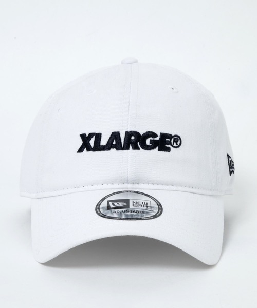XLARGE（エクストララージ）の「NEWERA STANDARD LOGO 6PANEL CAP（キャップ・メンズ・ブラック/ホワイト・ONE SIZE）」の4枚目の写真