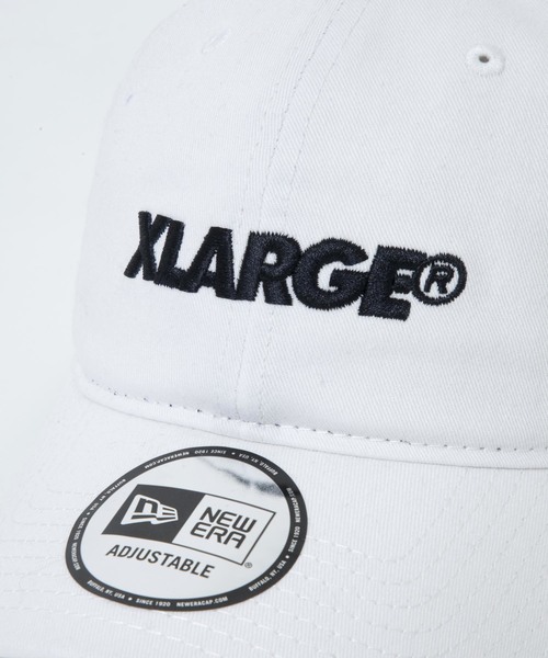 XLARGE（エクストララージ）の「NEWERA STANDARD LOGO 6PANEL CAP（キャップ・メンズ・ブラック/ホワイト・ONE SIZE）」の7枚目の写真