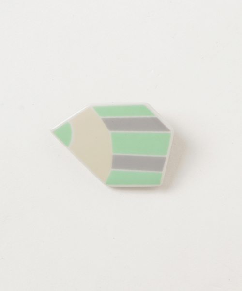 COSSHI(コッシ)の「【Cosshi/コッシ】ポタリ-ブローチ B(ブローチ/コサージュ・レディース・グリーン/イエロー/ライム/サックスブルー/ピンク/スカイブルー/ネイビー/グレー/ライトグリーン/ワイン/グリーン系その他/ブルー系その他/キャメル/イエロー系その他・FREE)」の1枚目の写真