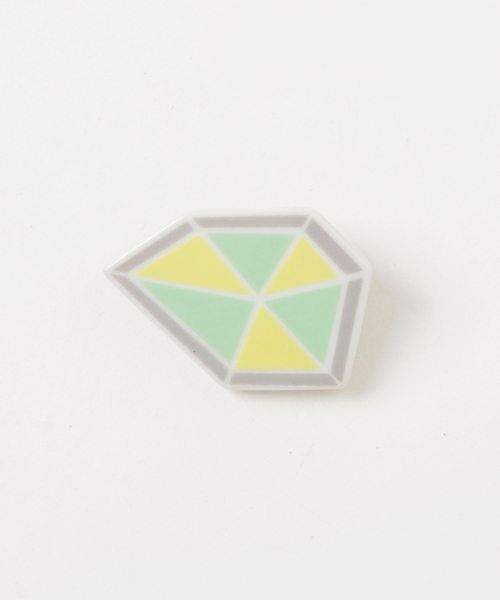 COSSHI(コッシ)の「【Cosshi/コッシ】ポタリ-ブローチ B(ブローチ/コサージュ・レディース・グリーン/イエロー/ライム/サックスブルー/ピンク/スカイブルー/ネイビー/グレー/ライトグリーン/ワイン/グリーン系その他/ブルー系その他/キャメル/イエロー系その他・FREE)」の4枚目の写真