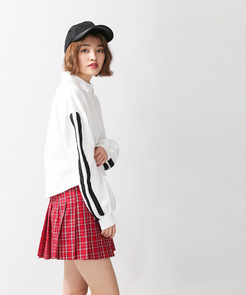 WEGO（ウィゴー）の「WEGO/チェックプリーツミニスカート（スカート