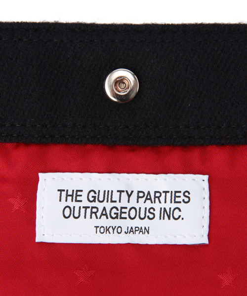 WACKO MARIA×PORTER WOOLRICH トートバッグ WACKO MARIA（ワコマリア）の「WACKO MARIA×PORTER WOOLRICH TOTE BAG