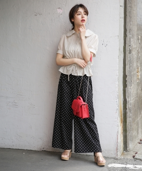 Heather（ヘザー）の「ビンテージエリブラウス 794445（シャツ/ブラウス・レディース・ホワイト/ブラック/グレー・ONESIZE）」の8枚目の写真