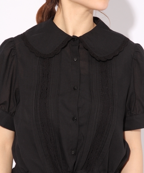 Heather（ヘザー）の「ビンテージエリブラウス 794445（シャツ/ブラウス・レディース・ホワイト/ブラック/グレー・ONESIZE）」の11枚目の写真