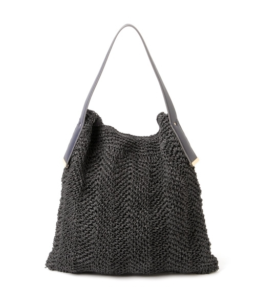 Andemiu（アンデミュウ）の「ペーパーワンショルダー785859（ショルダーバッグ・レディース・ブラック/その他・FREE）」の8枚目の写真