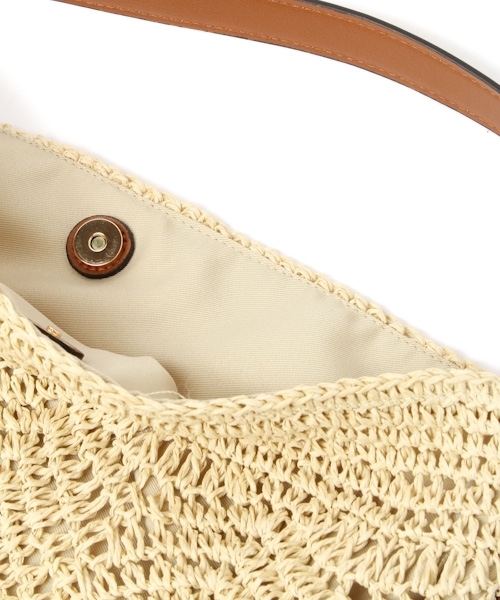 Andemiu（アンデミュウ）の「ペーパーワンショルダー785859（ショルダーバッグ・レディース・ブラック/その他・FREE）」の17枚目の写真