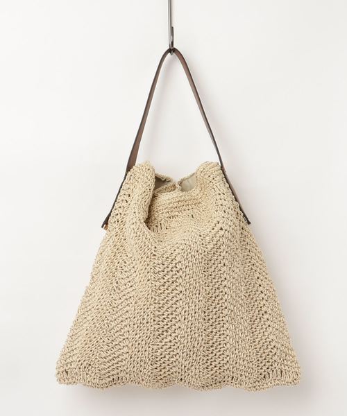 Andemiu（アンデミュウ）の「ペーパーワンショルダー785859（ショルダーバッグ・レディース・ブラック/その他・FREE）」の6枚目の写真